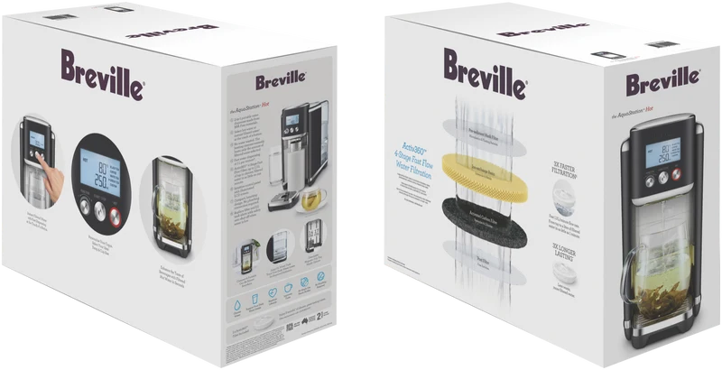 Breville The Aqua Station Hot Black Truffle