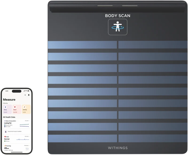 Withings Body Scan Scale (Black)