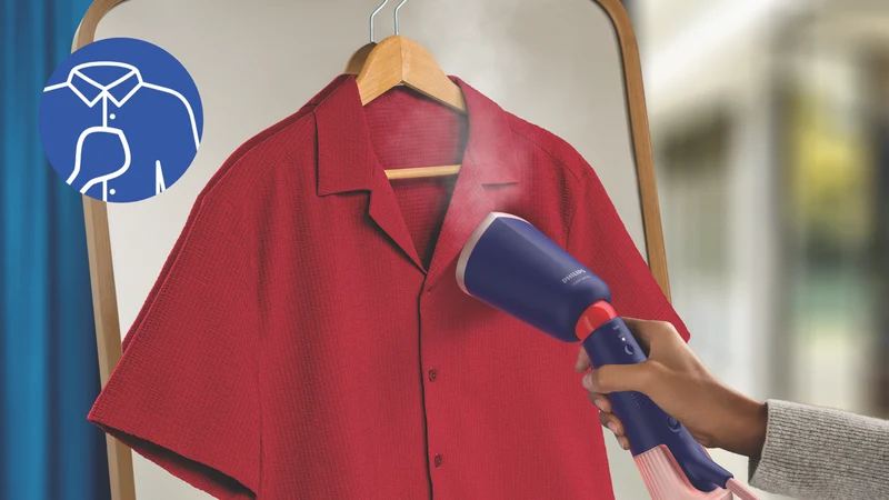 Philips 5000 Series Handheld Garment Steamer Blue