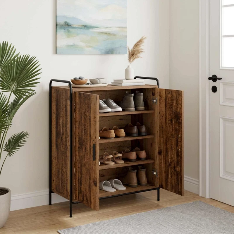 Mobile per scarpe 76 x 36,5 x 93 cm Legno ingegnerizzato 8013984
