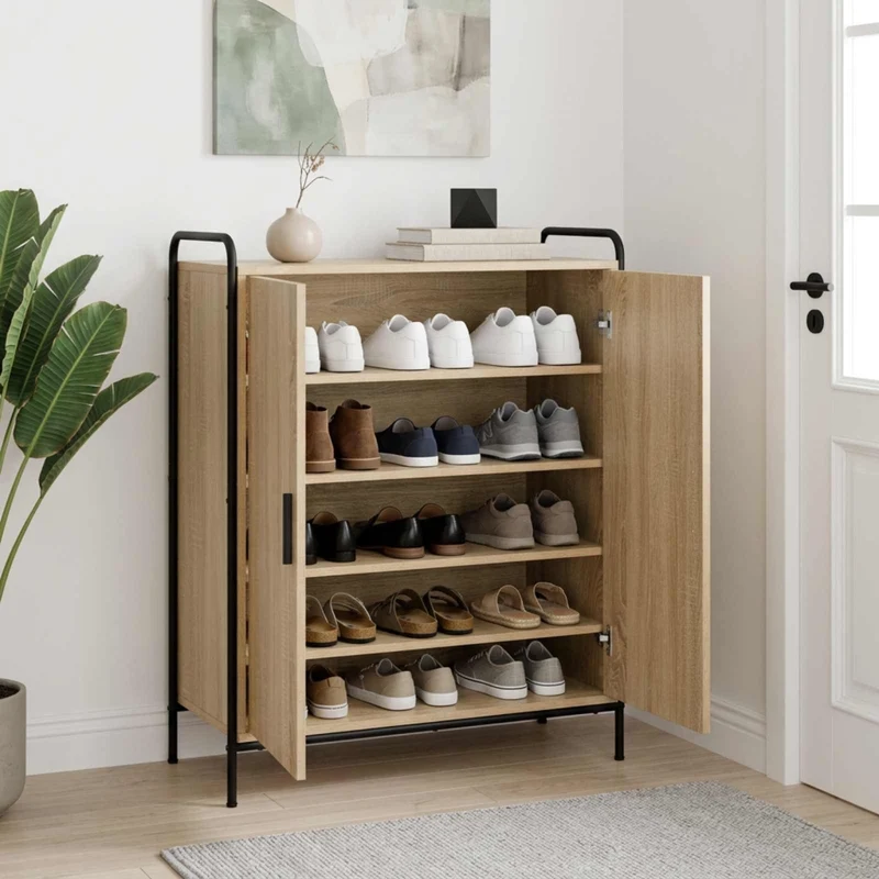 Mobile per scarpe 76 x 36,5 x 93 cm Legno ingegnerizzato 8013981