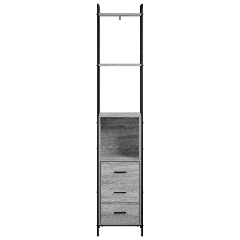 Mobile da Bagno Sonoma grigio 40 x 36 x 200,5 cm 8014043