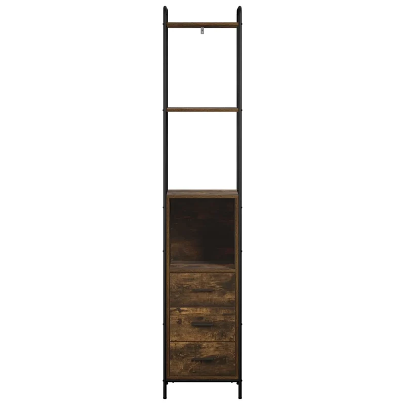 Mobile da Bagno Rovere Fumo 40 x 36 x 200,5 cm 8014042