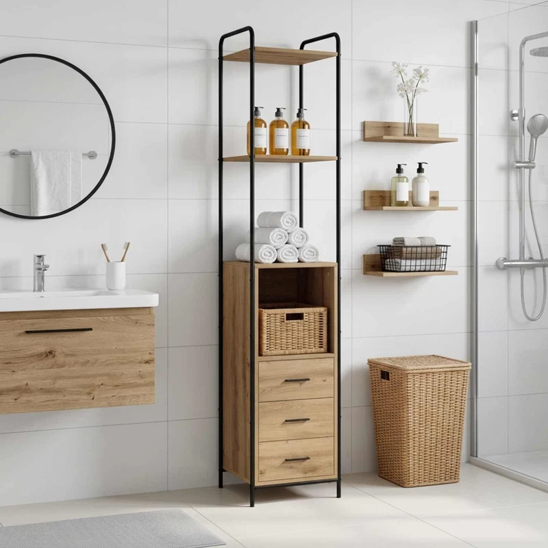 Mobile da Bagno Rovere Artigianale 40 x 36 x 200,5 cm 8014045