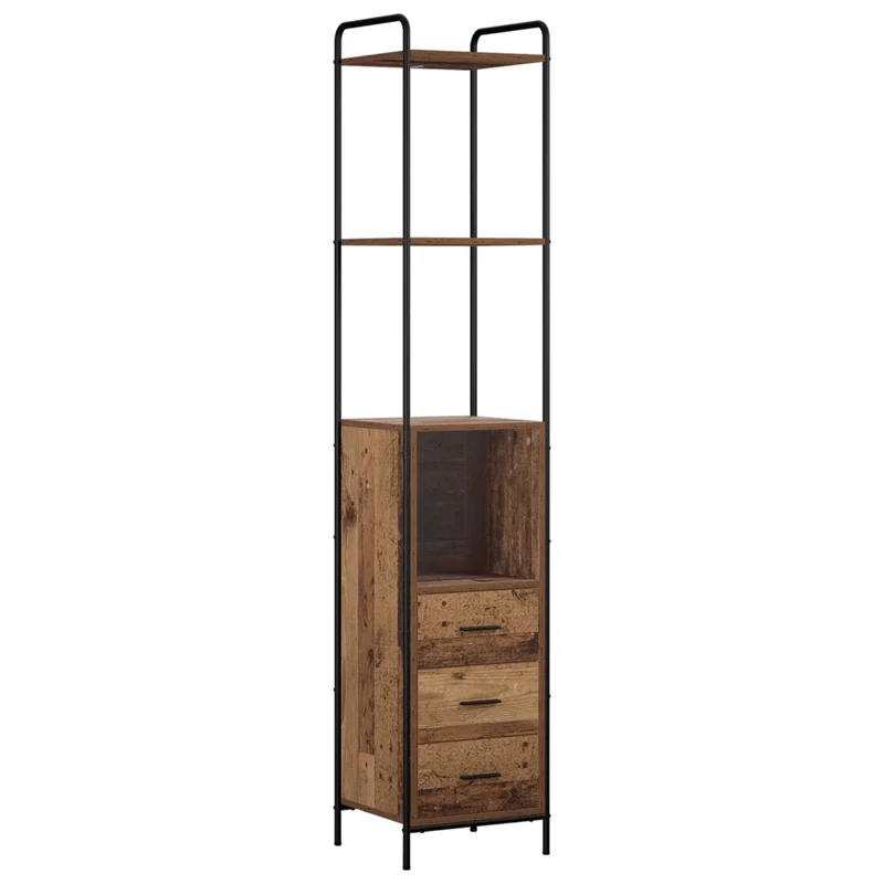 Mobile da Bagno Legno antico 40 x 36 x 200,5 cm 8014044