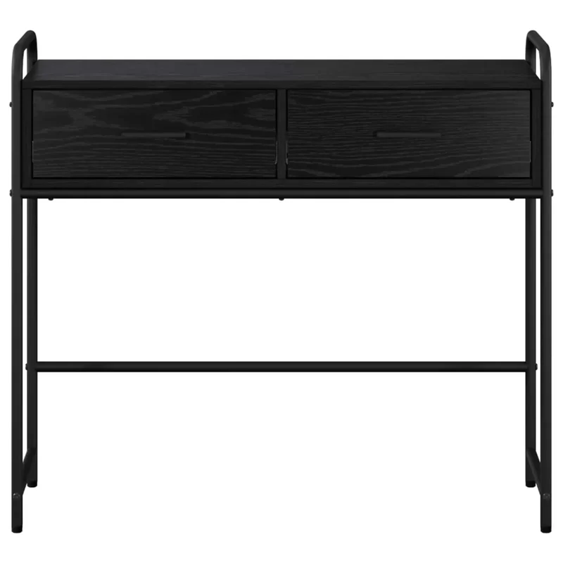 Tavolo consolle Rovere Nero 90 x 33 x 80,5 cm 8013974