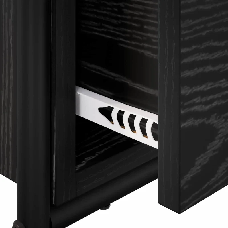 Tavolo consolle Rovere Nero 90 x 33 x 80,5 cm 8013974