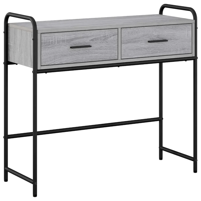 Tavolo consolle Sonoma grigio 90 x 33 x 80,5 cm 8013977