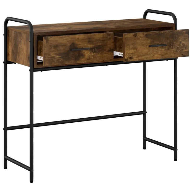 Tavolo consolle Rovere Fumo 90 x 33 x 80,5 cm 8013976