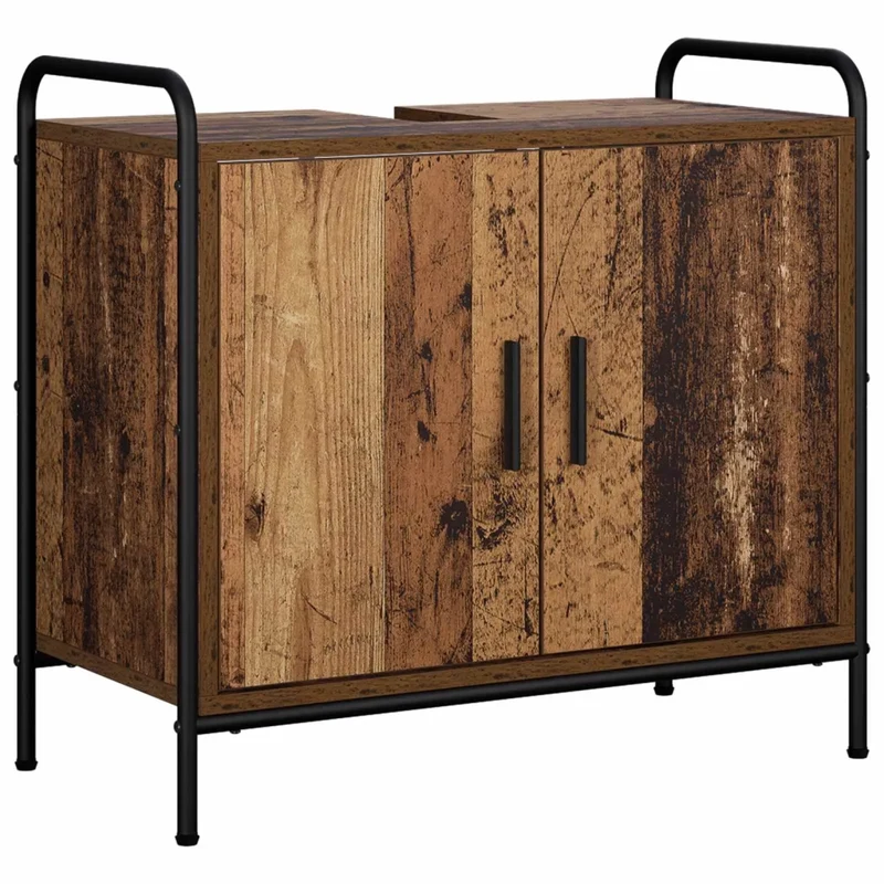Mobile da Bagno Legno antico 65,5 x 34 x 61 cm 8014062