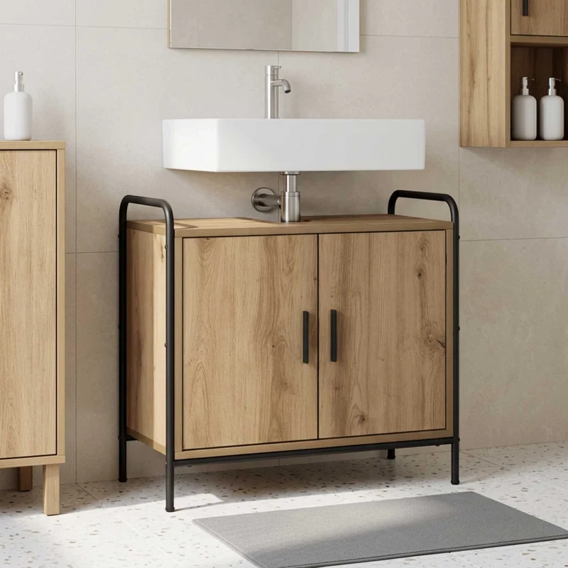 Mobile da Bagno Rovere Artigianale 65,5 x 34 x 61 cm 8014063
