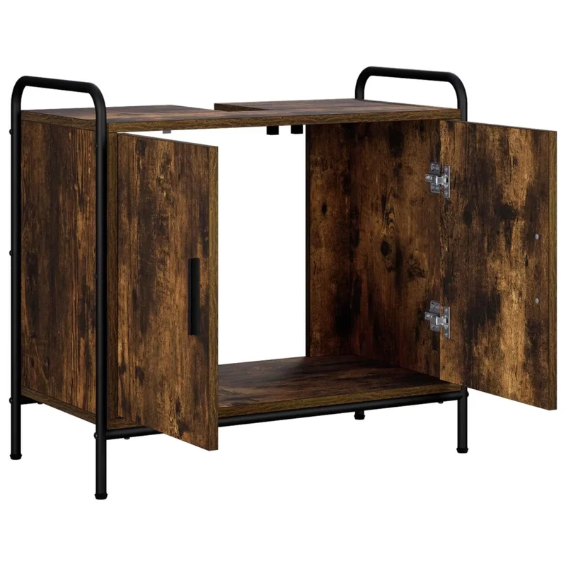 Mobile da Bagno Rovere Fumo 65,5 x 34 x 61 cm 8014060