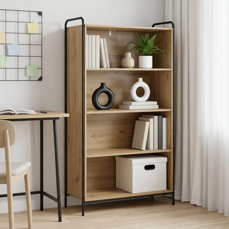 Armadio per Libri 55,5 x 33 x 174 cm Legno ingegnerizzato 8013937