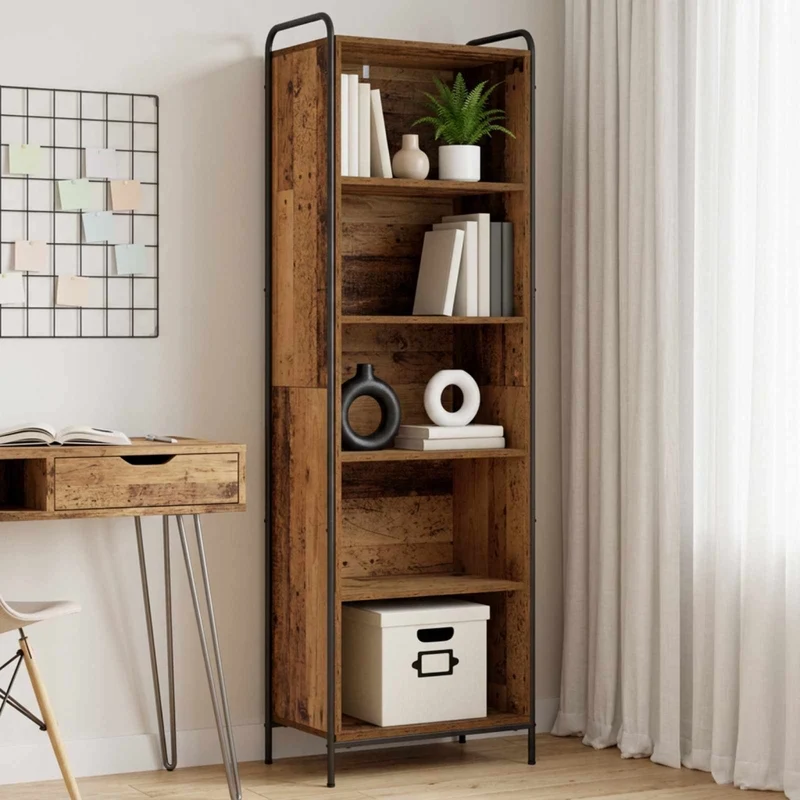 Armadio per Libri 55,5 x 33 x 174 cm Legno ingegnerizzato 8013948