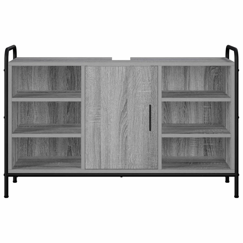 Mobile da Bagno Sonoma grigio 95 x 34 x 61 cm 8014079