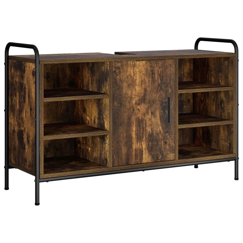 Mobile da Bagno Rovere Fumo 95 x 34 x 61 cm 8014078
