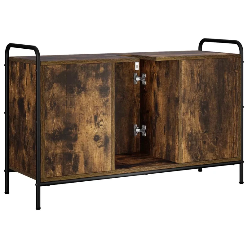 Mobile da Bagno Rovere Fumo 95 x 34 x 61 cm 8014078