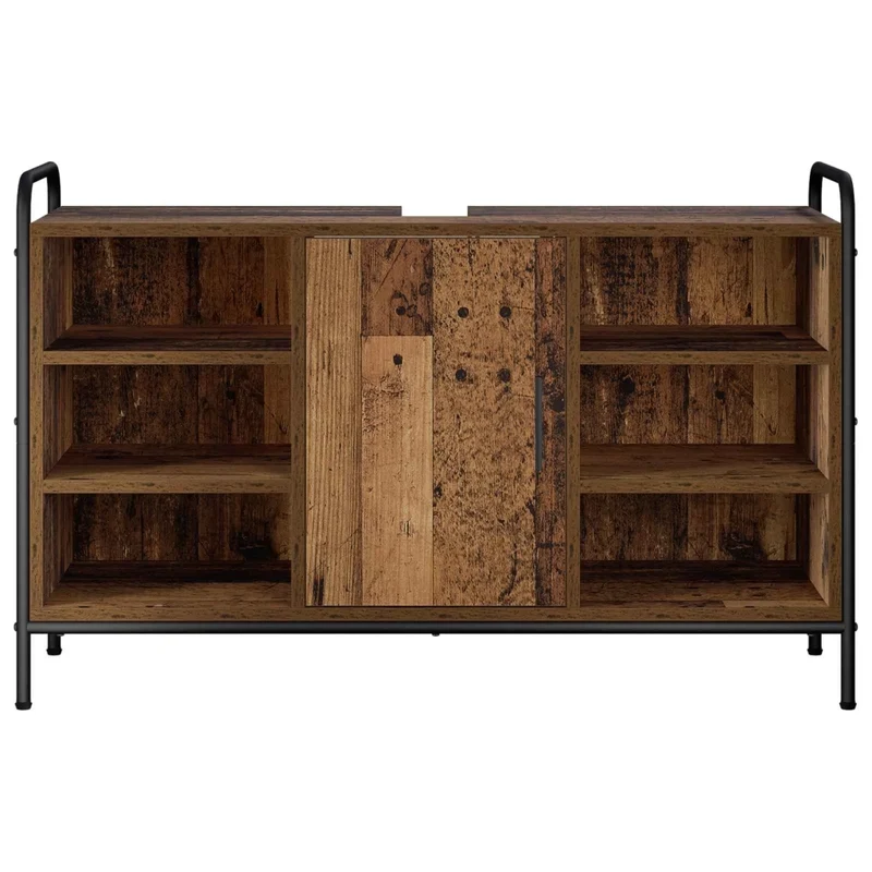 Mobile da Bagno Legno antico 95 x 34 x 61 cm 8014080