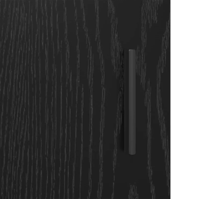 Mobile da Bagno Rovere Nero 95 x 34 x 61 cm 8014064