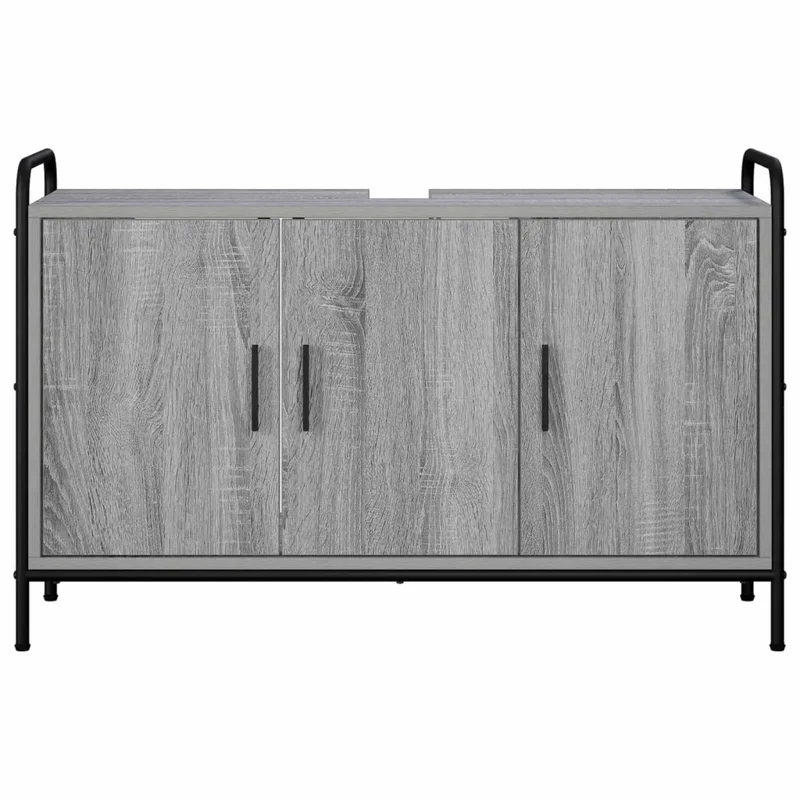 Mobile da Bagno Sonoma grigio 95 x 34 x 61 cm 8014067