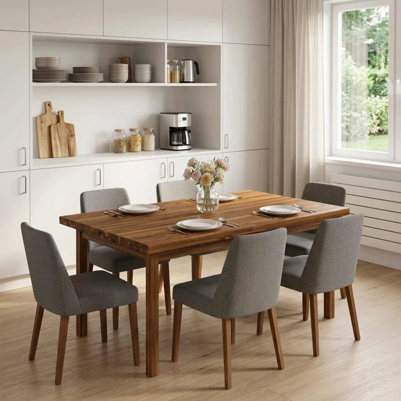 Piano del Tavolo Rettangolare 100 x 80 x 3,2 cm Rettangolare 938315