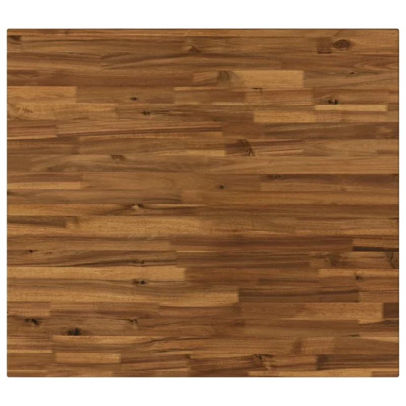 Piano del Tavolo Rettangolare 80 x 80 x 3,2 cm Quadrato 938309