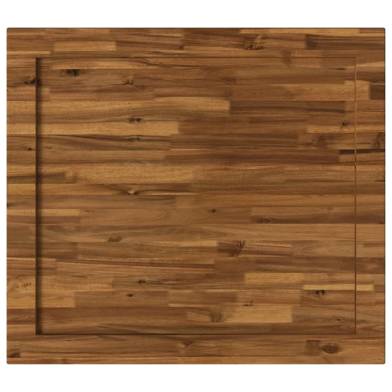 Piano del Tavolo Rettangolare 80 x 80 x 3,2 cm Quadrato 938309