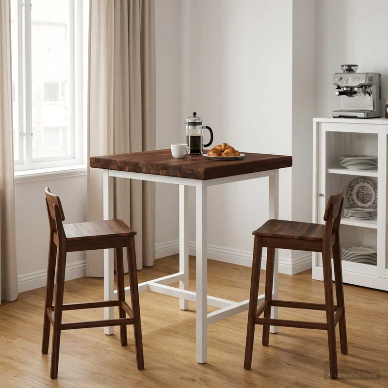 Piano del Tavolo Rettangolare 60 x 60 x 3,2 cm Quadrato 938263