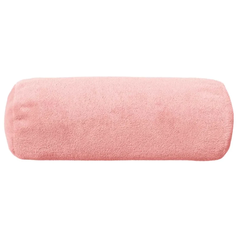 Federa 6 pcs HEERLEN Rosa Ø 15 x 40 cm Flanella 923434