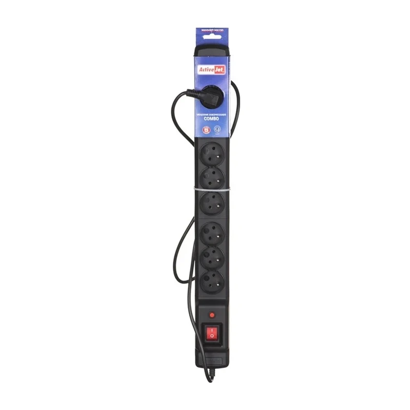 Ciabatta con cavo Activejet ACJ COMBO 9GN da 1,5 metri