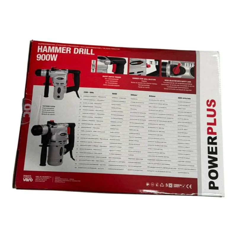 TRAPANO DEMOL. POWER 900W POWC1030