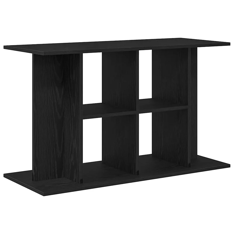 Supporto per acquario in rovere nero 100x40x60 cm 862150