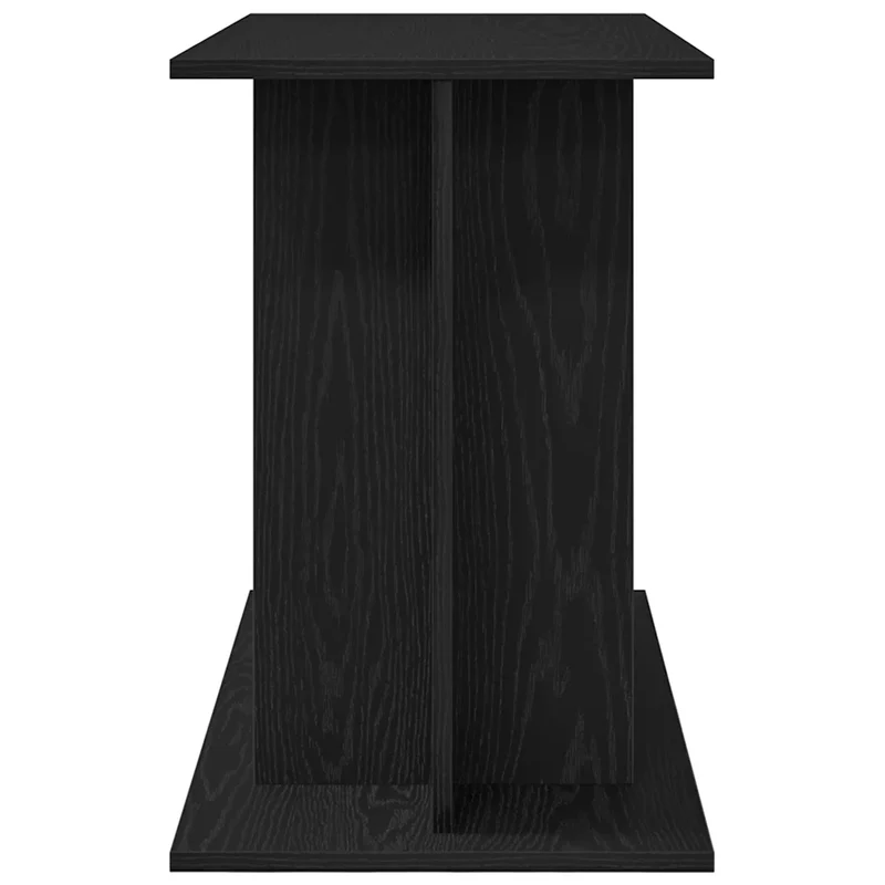 Supporto per acquario in rovere nero 100x40x60 cm 862150