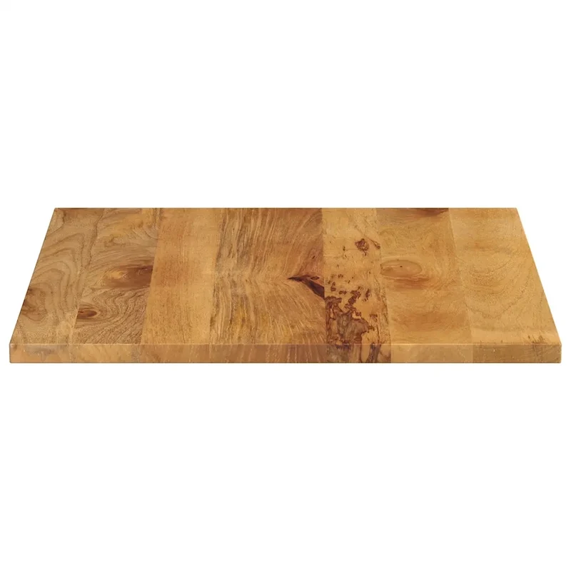 Piano per Tavolo 90x90x2,5 cm Quadrato Legno Massello di Pino 371614