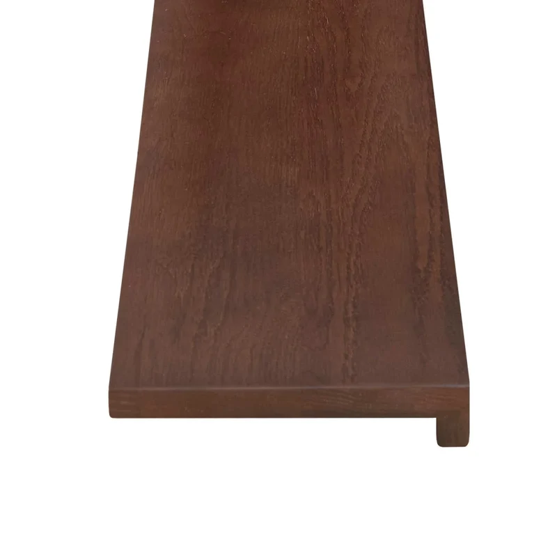 Gradini per Scale 8 pz 100 x 25 x 2 cm Marrone Scuro 3449384