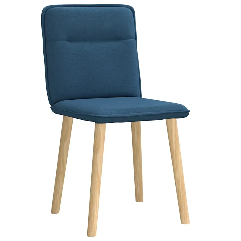Sedie da Pranzo 2 pz Blu in Tessuto 4101228