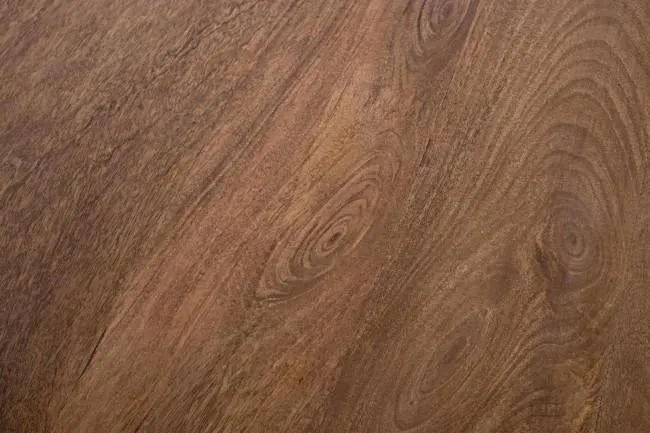 Tavolo da Pranzo Ø120x76 cm in Acciaio e Legno