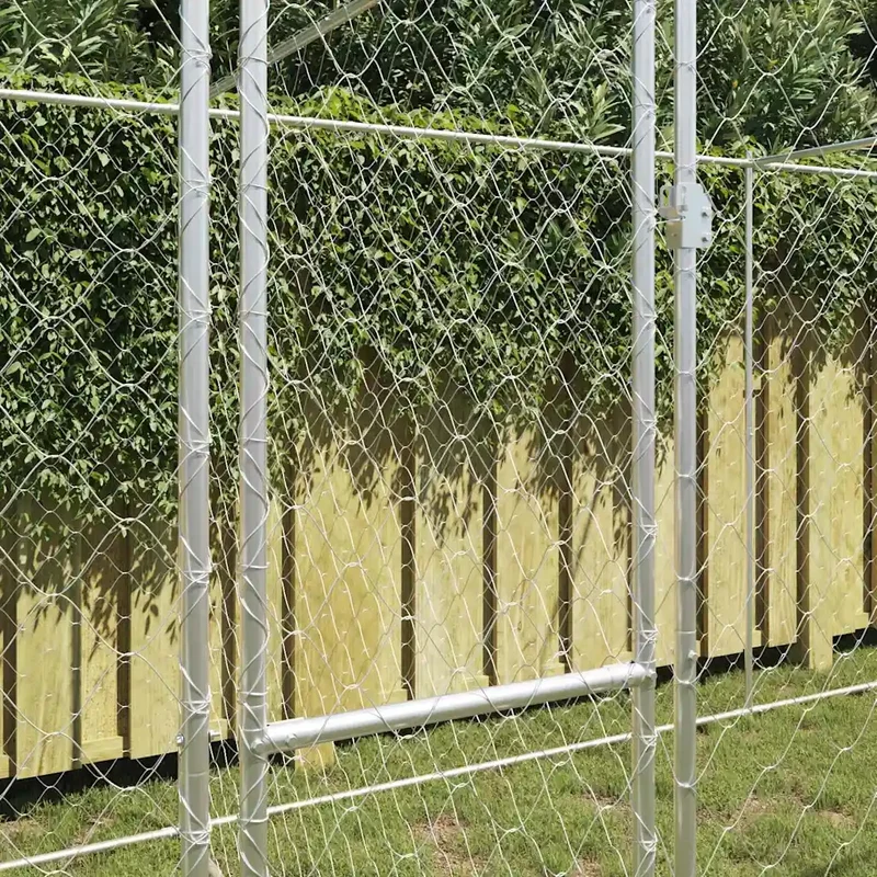 Gabbia per cani Argento 600 x 200 x 200 cm Acciaio zincato 3368312