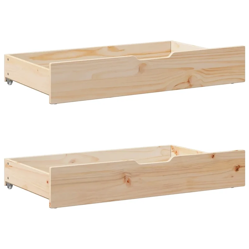 Letto senza Materasso 120x190 cm in Legno Massello di Pino 3301502