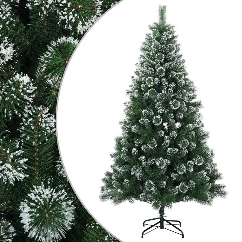 Albero di Natale artificiale 240 cm PVC e Metallo Verde 42056460