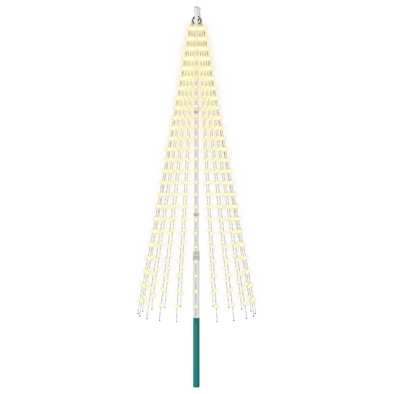 Luci per albero di Natale con picchetti e asta per bandiera 3468899