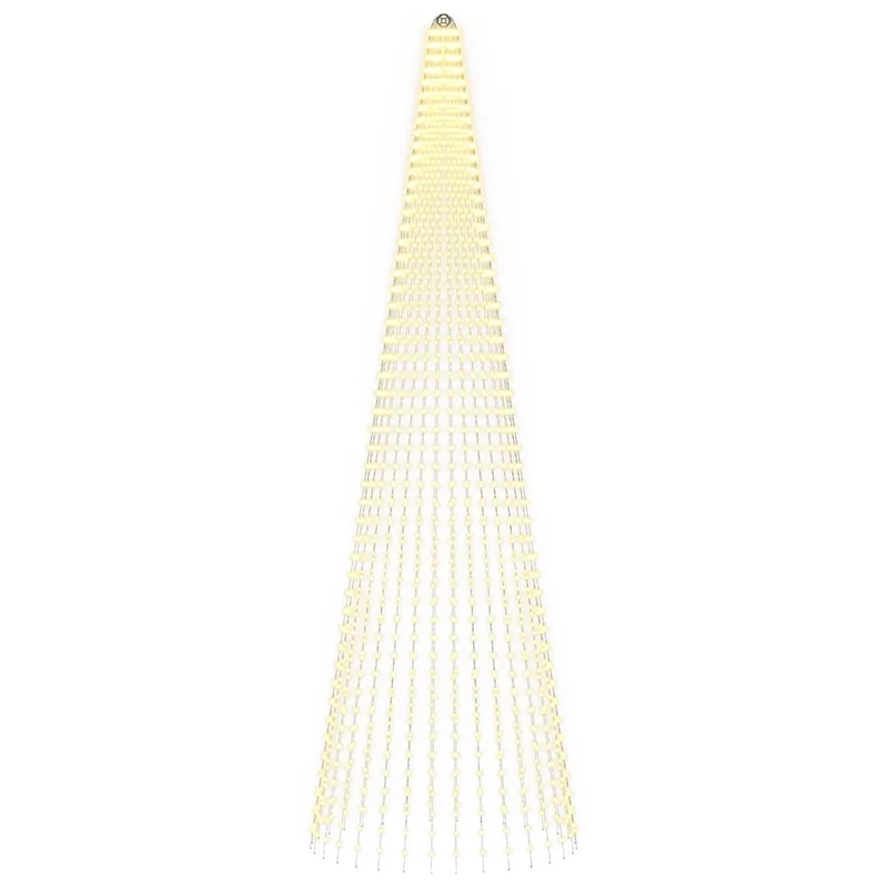 Luci per albero di Natale con picchetti e asta per bandiera 3468902