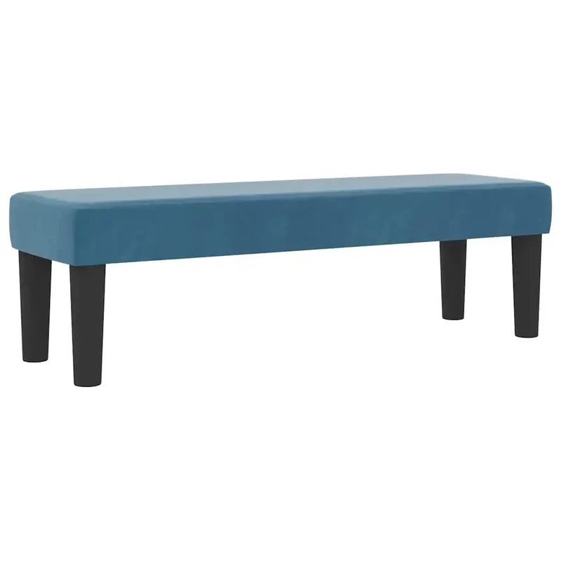 Letto a molle con testiera Blu scuro 190 x 140 cm Velluto 3344514