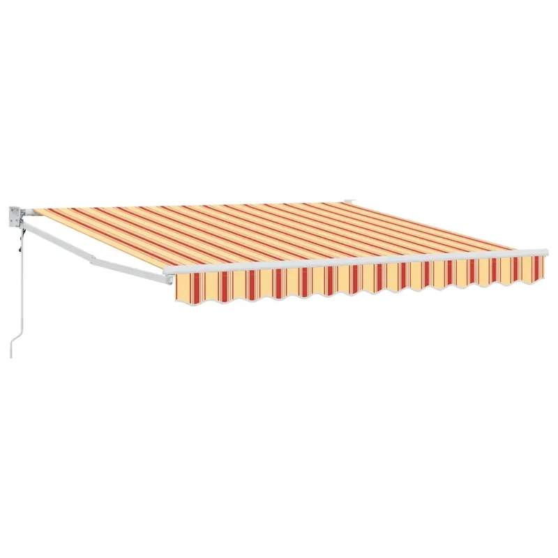 Tenda retrattile Giallo e Arancione 300 x 250 cm 3329970