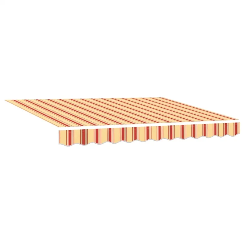 Tenda retrattile Giallo e Arancione 300 x 250 cm 3329970