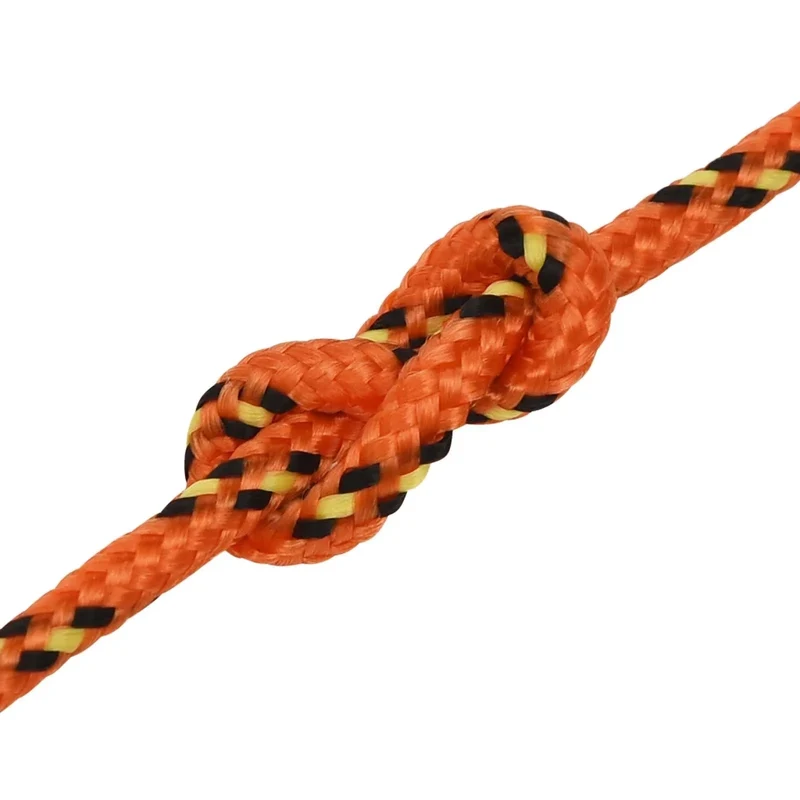 Corda multiuso 3 mm 25 m Arancione PP 67,5 kg Carico massimo 3472849