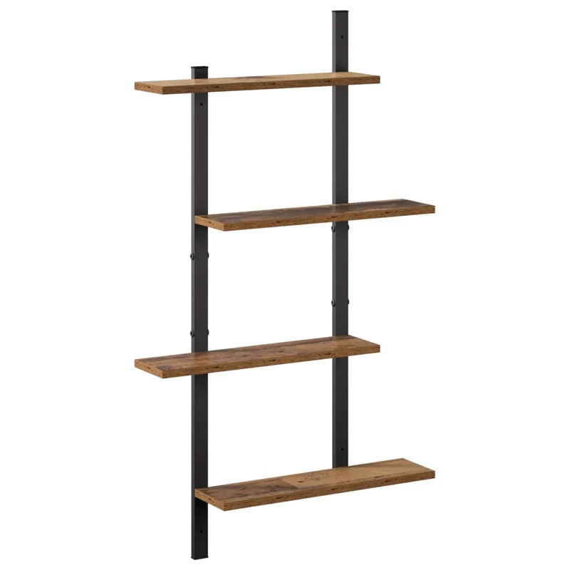 Scaffale da parete Legno antico 61 x 13,5 x 105,5 cm 8020423