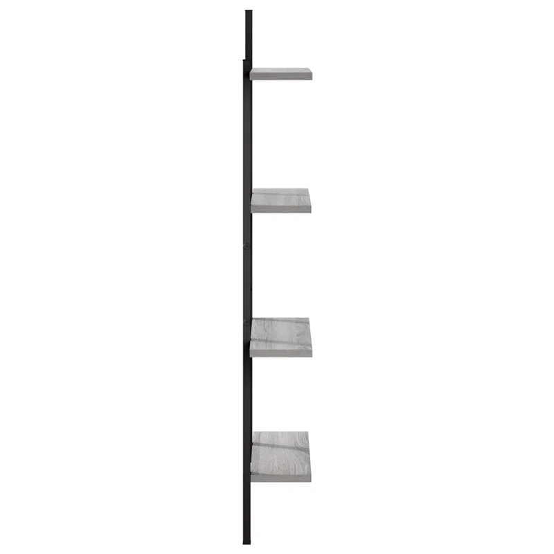 Scaffale da parete Sonoma grigio 61 x 13,5 x 105,5 cm 8020422