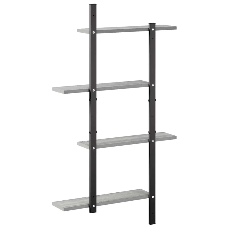 Scaffale da parete Sonoma grigio 61 x 13,5 x 105,5 cm 8020422