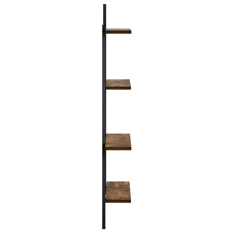 Scaffale da parete Rovere Fumo 61 x 13,5 x 105,5 cm 8020421